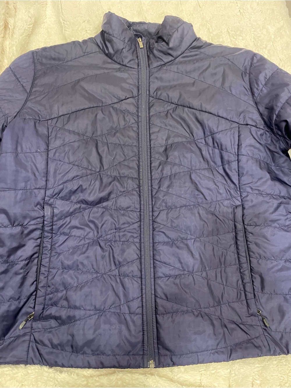 Columbia Men's Quilted Puffer Jacket - Navy Blue